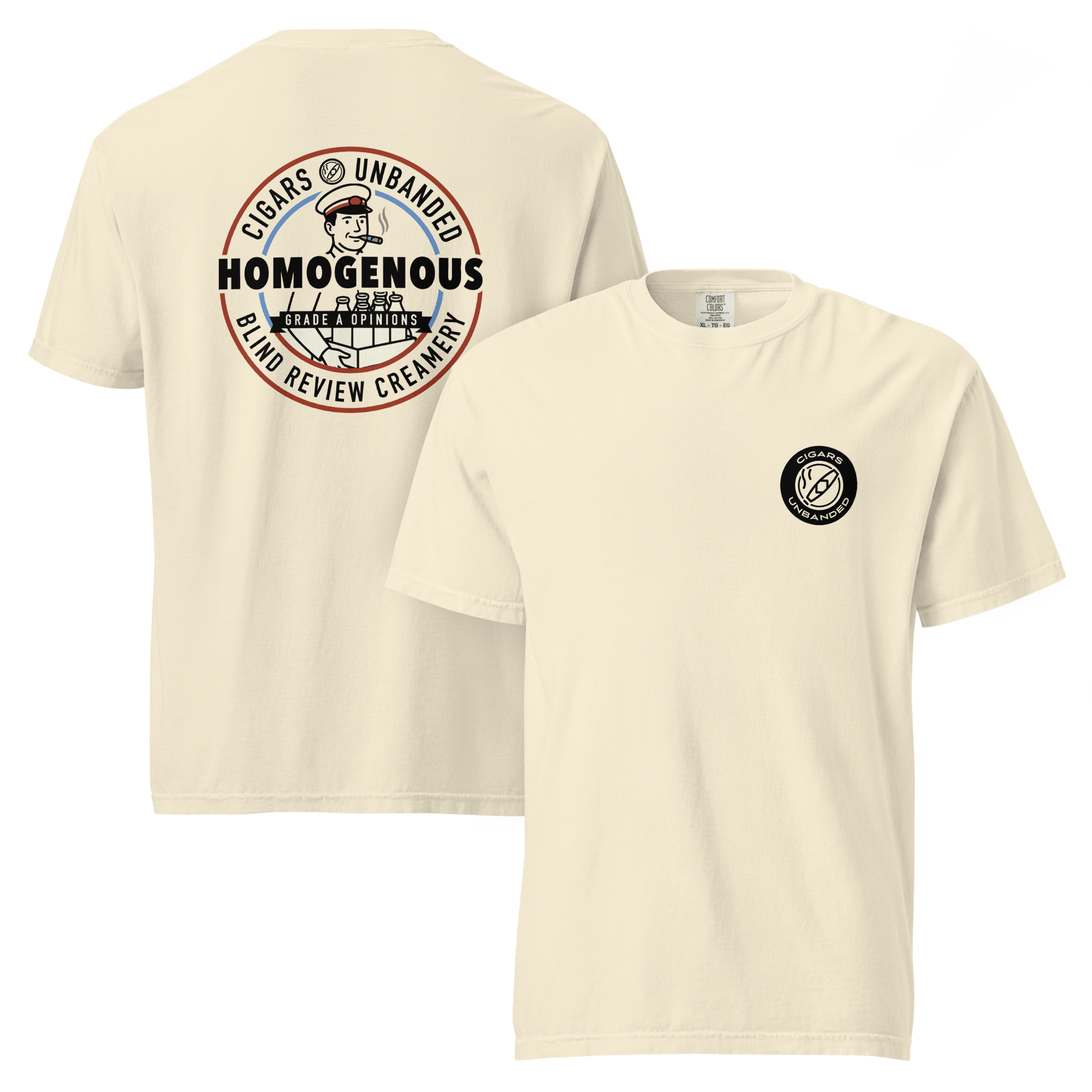 Cigars Unbanded Homogenous Tee - Red